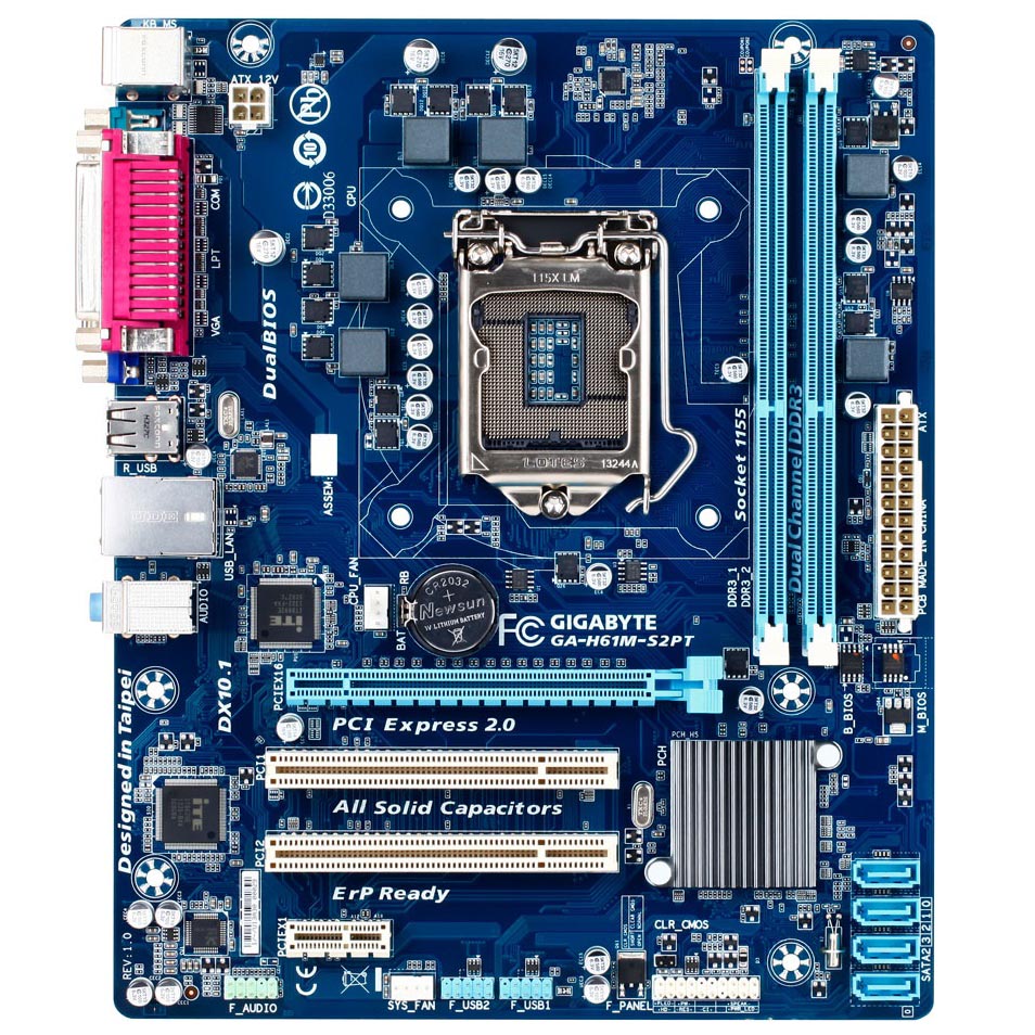 مادربرد گیگابایت gigabyte GA-H61M-S2PT lga1155